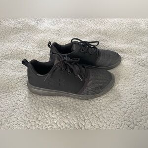 Under Armour youth sneakers will fit a woman’s size 8/8.5